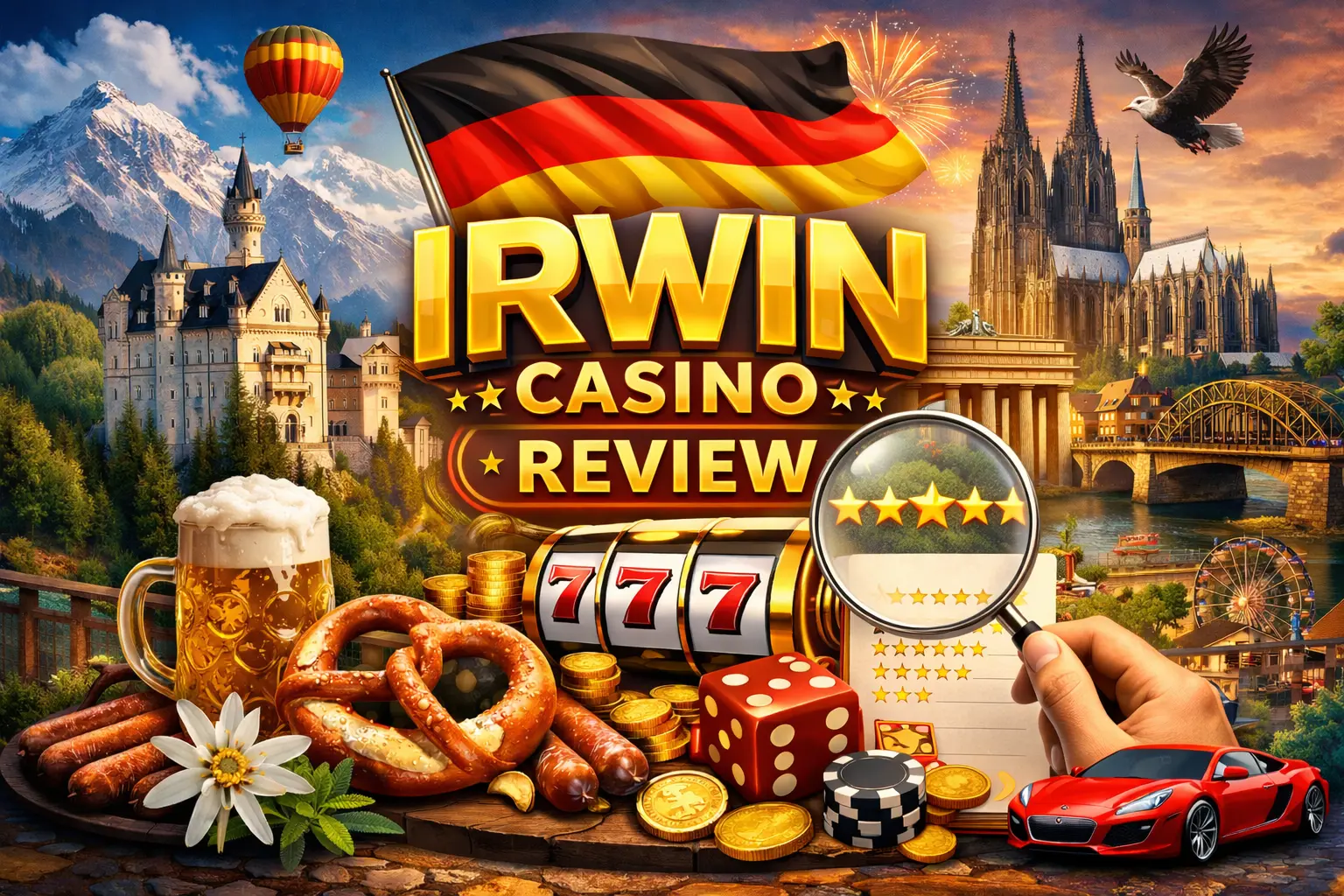 Irwin Casino Spieleauswahl